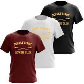 100% Cotton Gentle Giant Rowing Club Men's Team Spirit T-Shirt