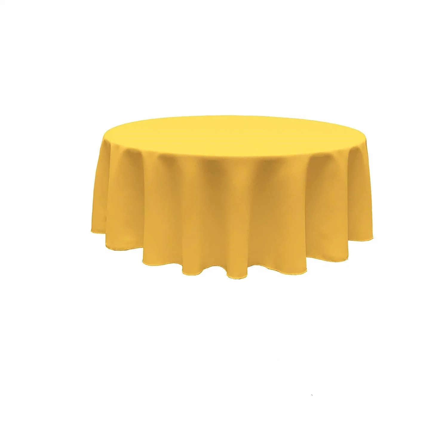120" ROUND POLY POPLIN SEAMLESS TABLECLOTH