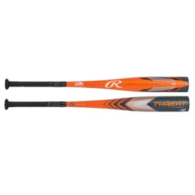 2024 Rawlings Threat -12 (2 5/8") USA Baseball Bat: RUS4T12