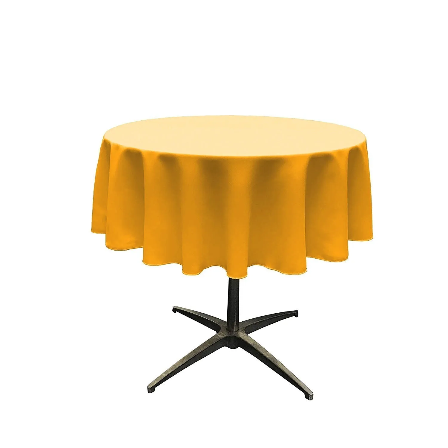 51"ROUND POLY POPLIN SEAMLESS TABLECLOTH