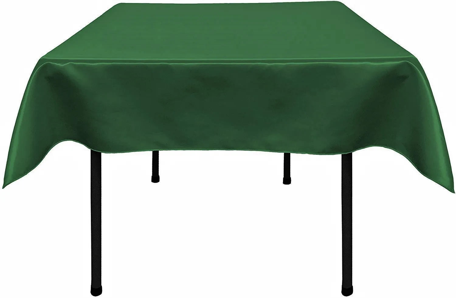 54"x54" SQUARE BRIDAL SATIN TABLECLOTH