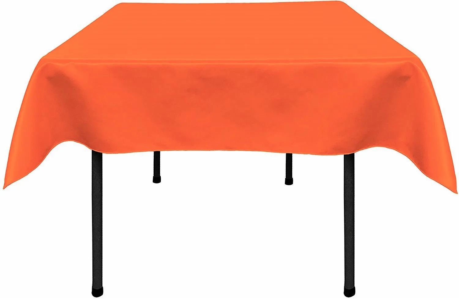 54"x54" SQUARE BRIDAL SATIN TABLECLOTH