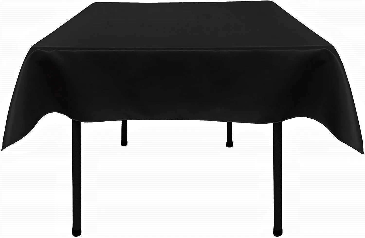 54"x54" SQUARE BRIDAL SATIN TABLECLOTH