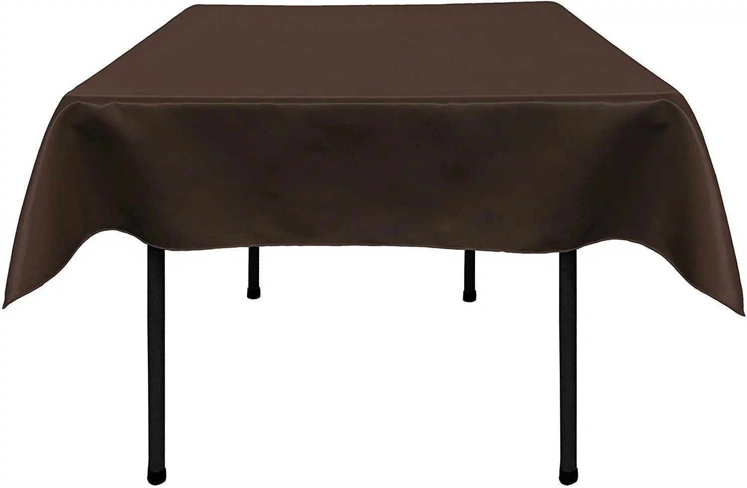 54"x54" SQUARE BRIDAL SATIN TABLECLOTH