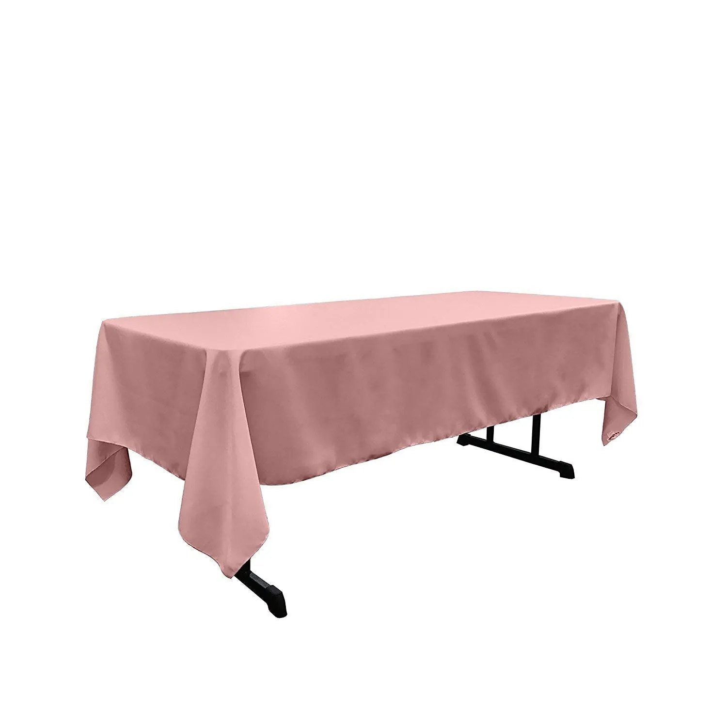 60" X 120" Rectangular Polyester Poplin Tablecloth
