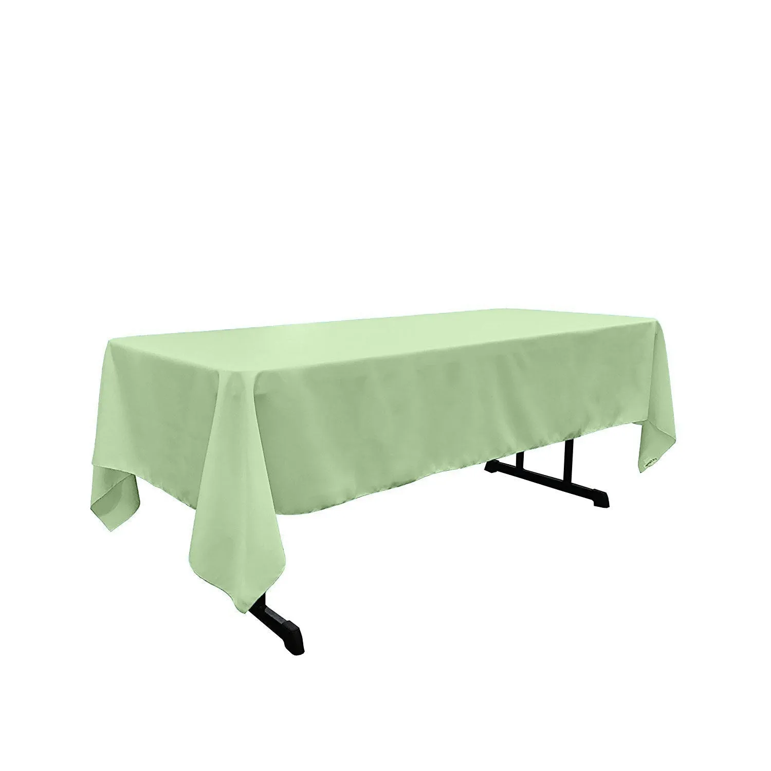 60" X 120" Rectangular Polyester Poplin Tablecloth
