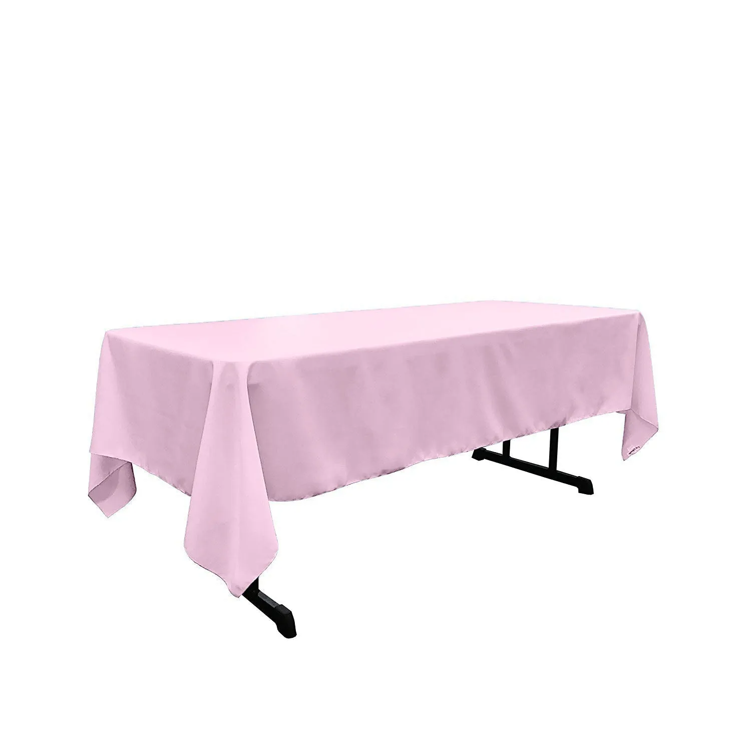 60" X 120" Rectangular Polyester Poplin Tablecloth