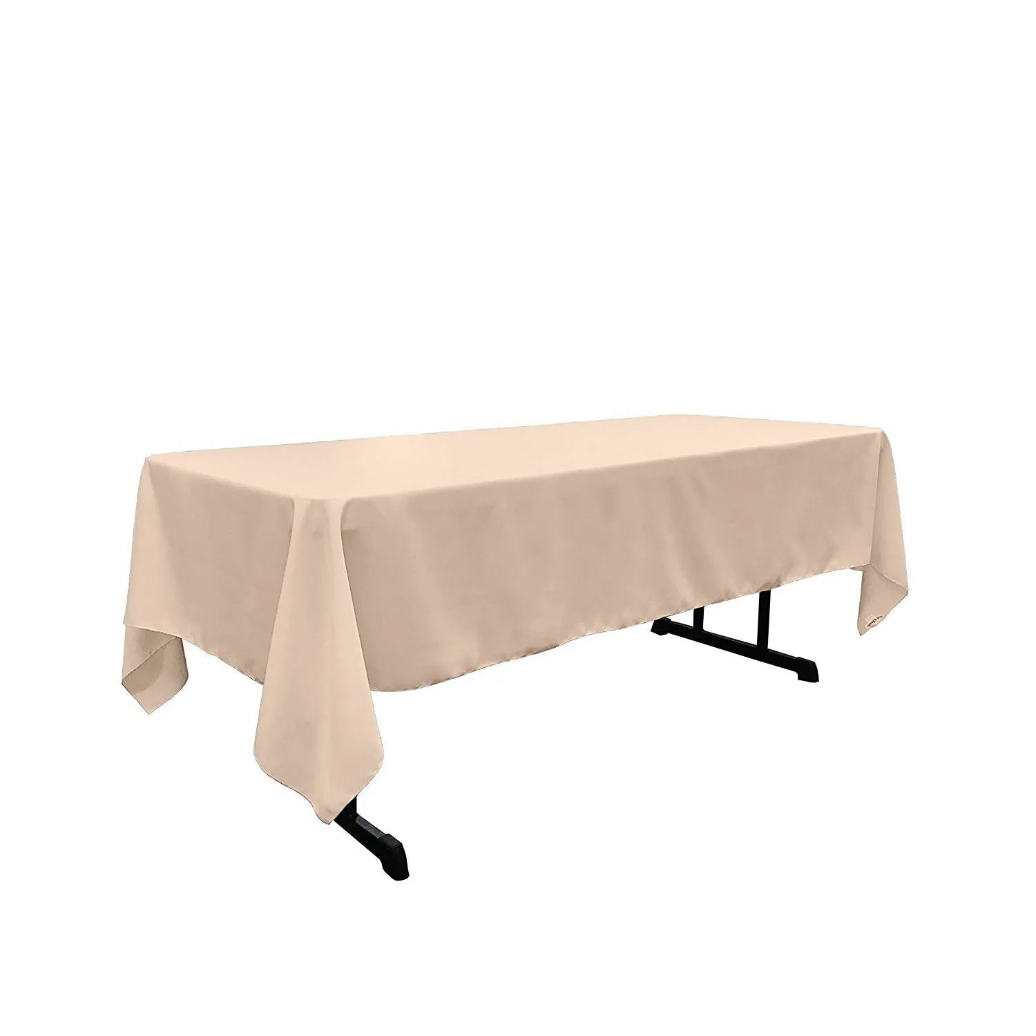 60" X 120" Rectangular Polyester Poplin Tablecloth