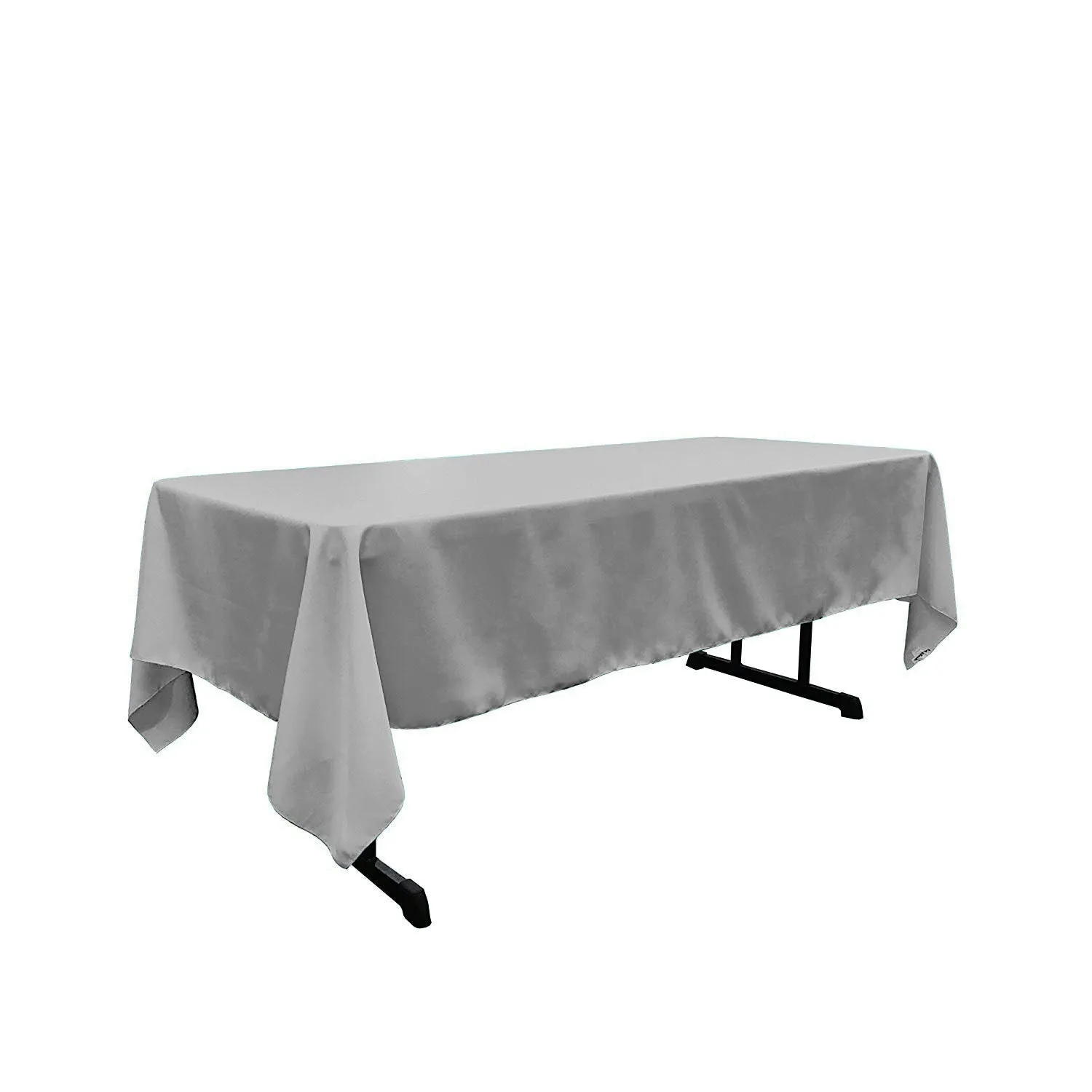 60" X 120" Rectangular Polyester Poplin Tablecloth