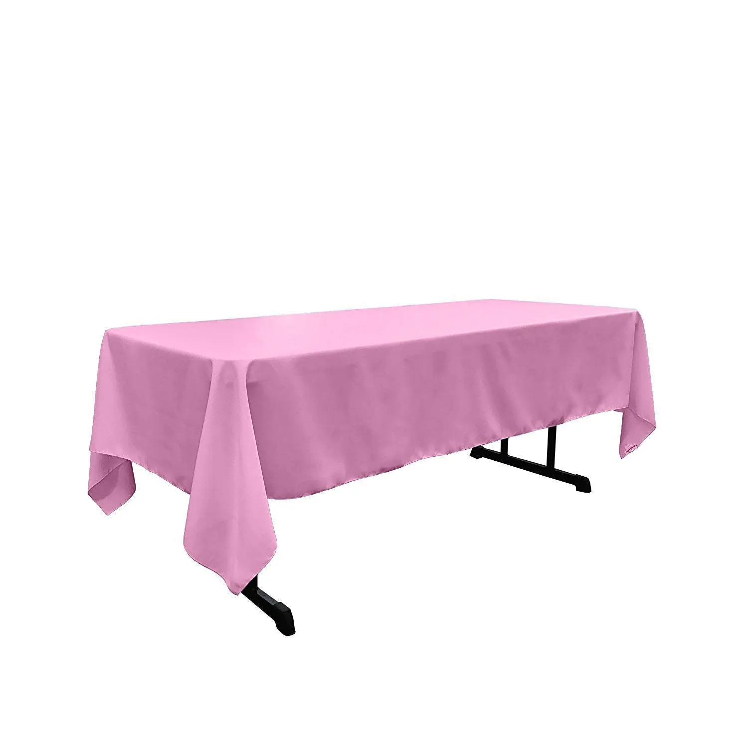 60" X 120" Rectangular Polyester Poplin Tablecloth