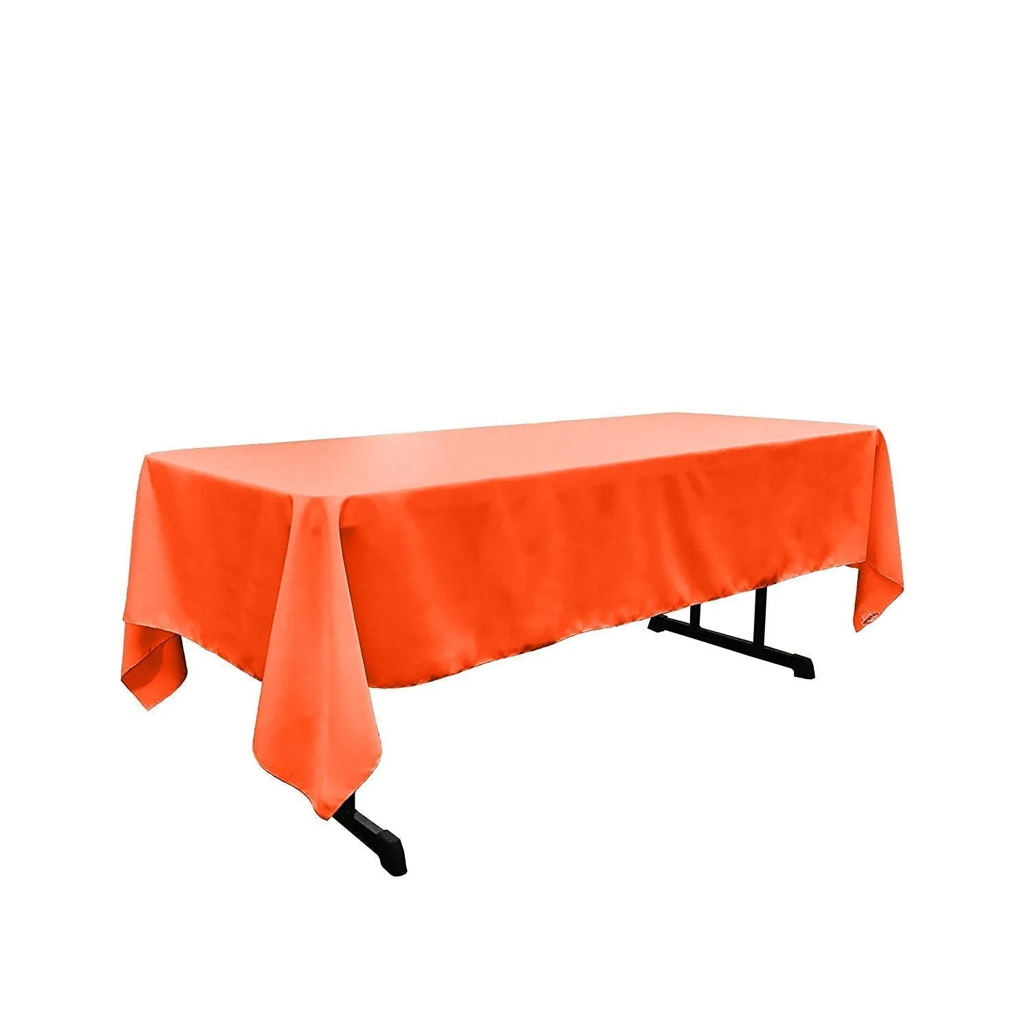 60" X 120" Rectangular Polyester Poplin Tablecloth