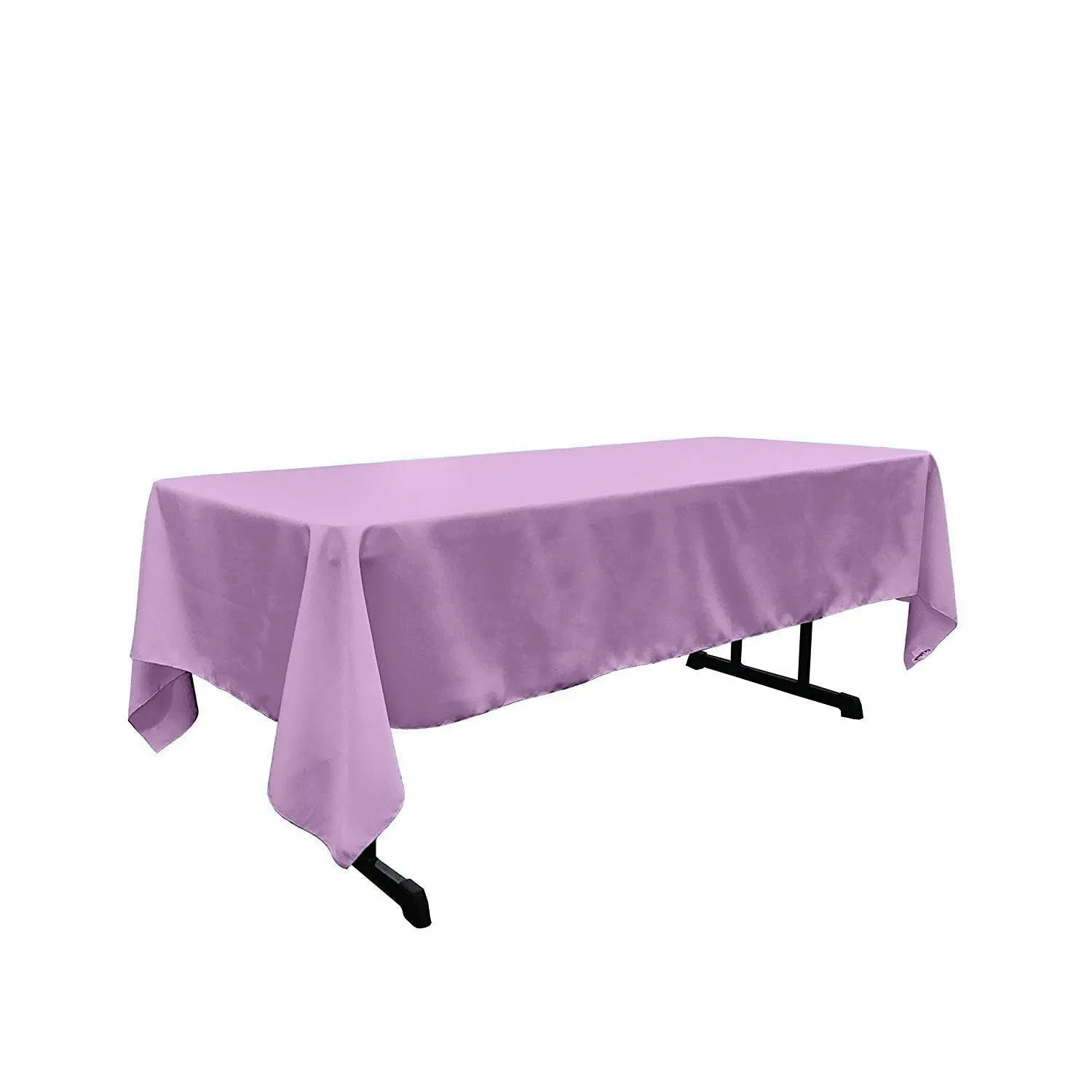 60" X 120" Rectangular Polyester Poplin Tablecloth