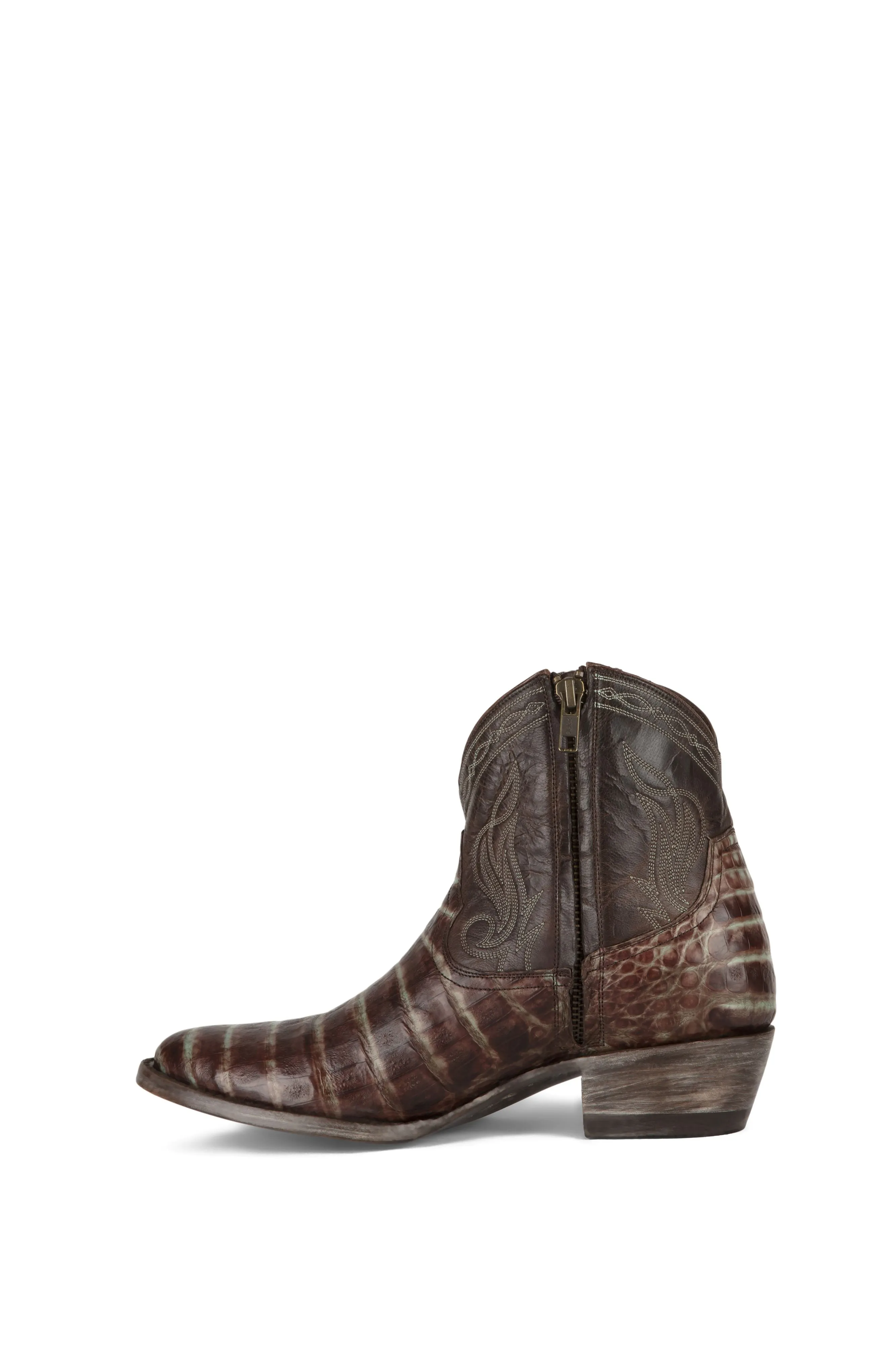 Allens Brand - Sierra Caiman - Chocolate & Turquoise