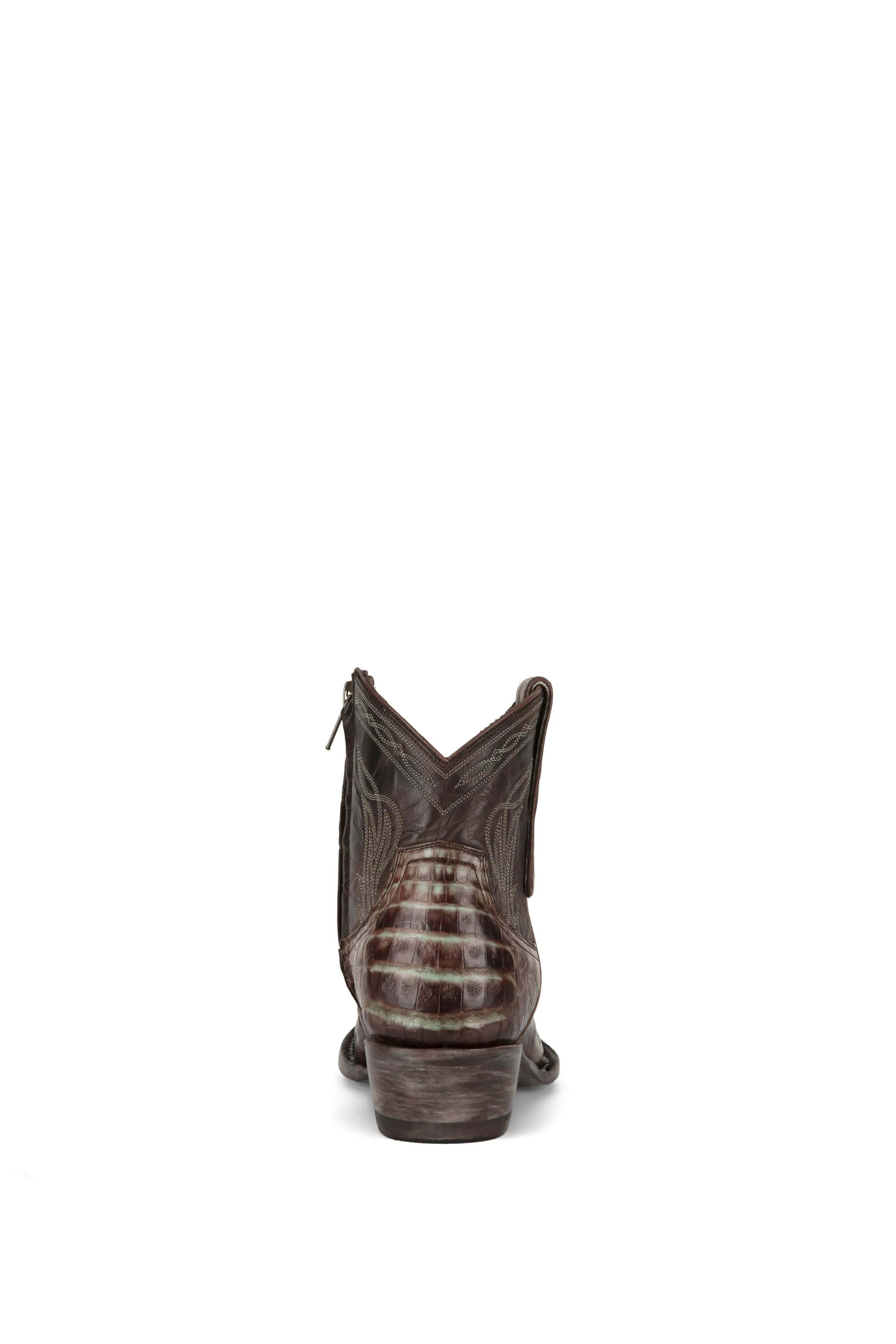 Allens Brand - Sierra Caiman - Chocolate & Turquoise