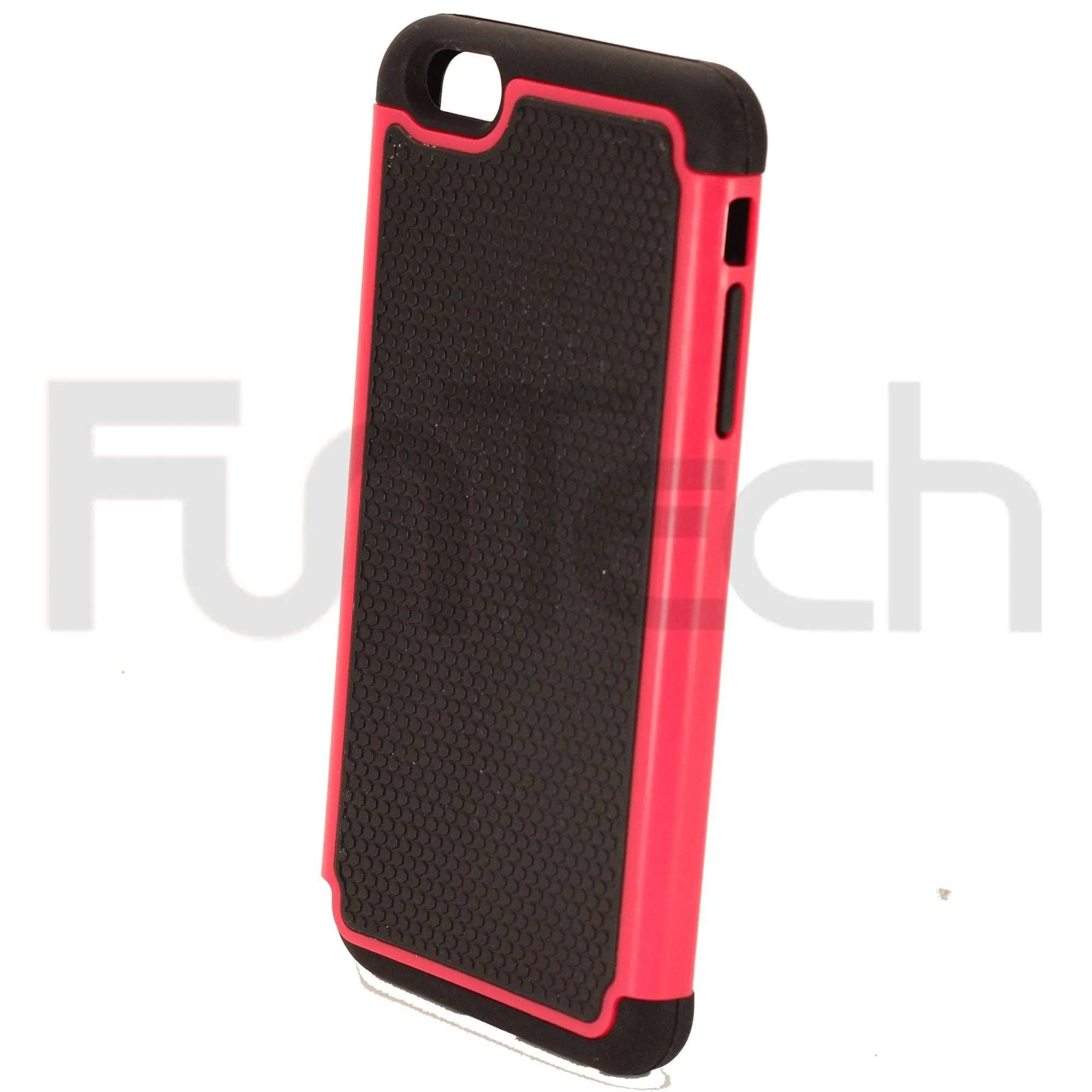 Apple iPhone 6 Plus / 6s Plus, Football Shockproof Case Pink