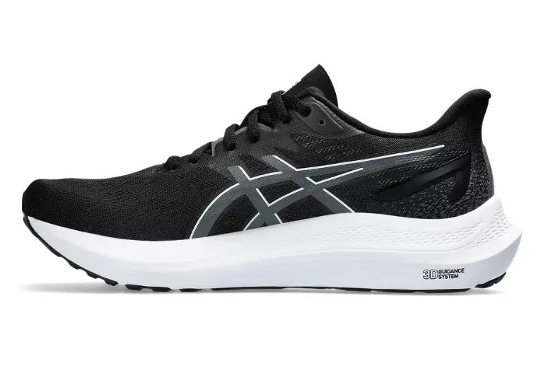 Asics GT-2000 12 (B Width) - Black/Carrier Grey (Womens)