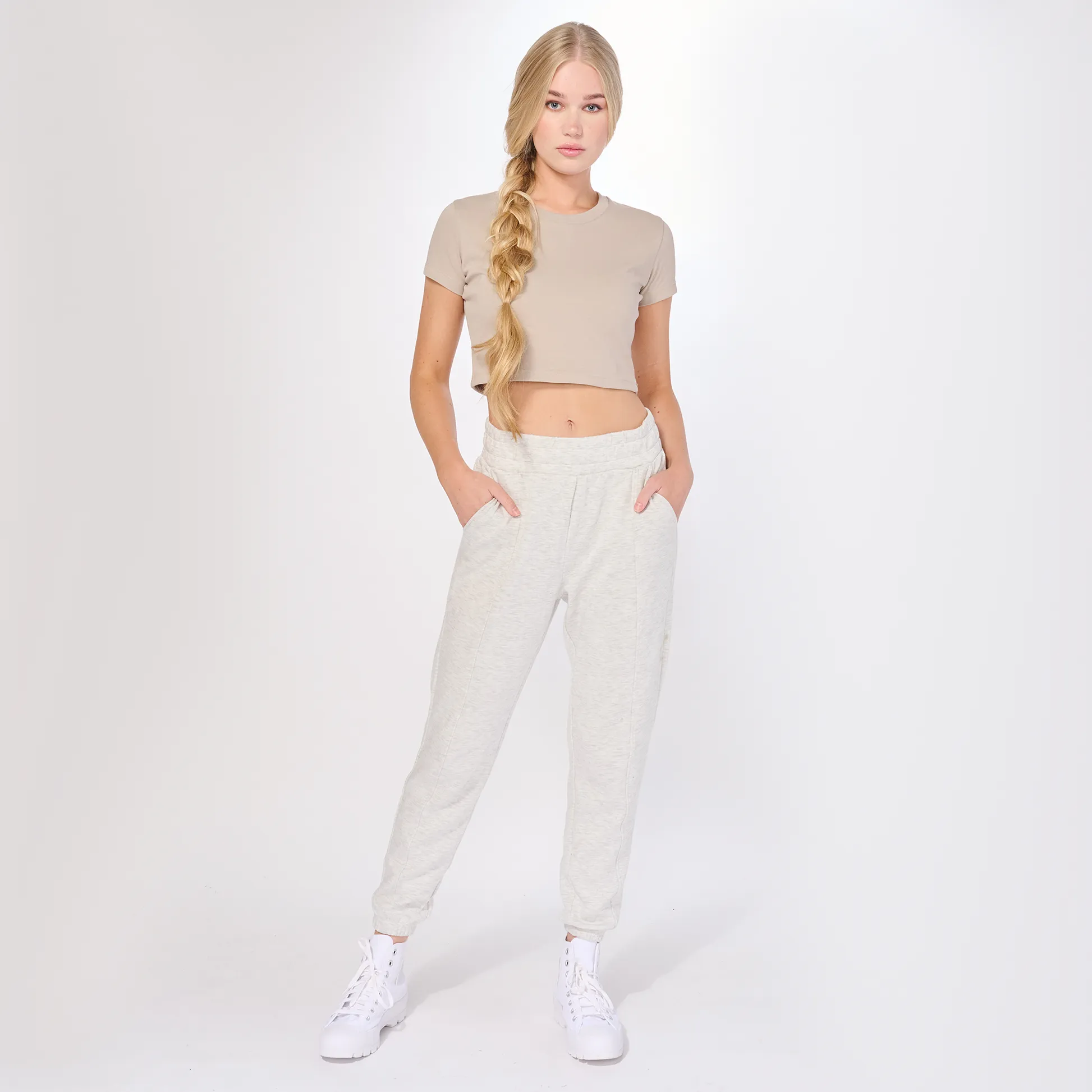 Axism 7013 Womens Crop Top