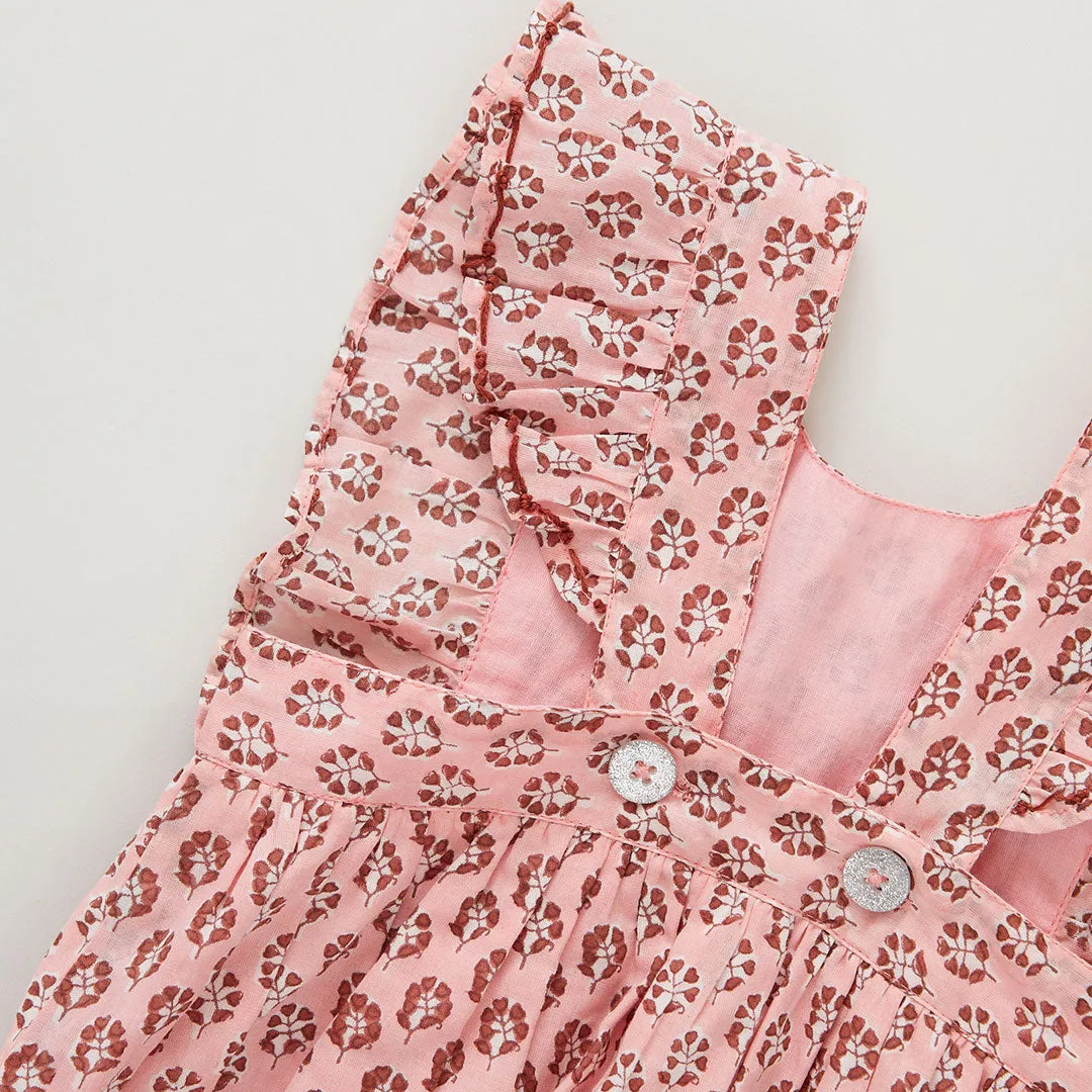 Baby Girls Marceline Bubble - Pink Lisbon Ditsy