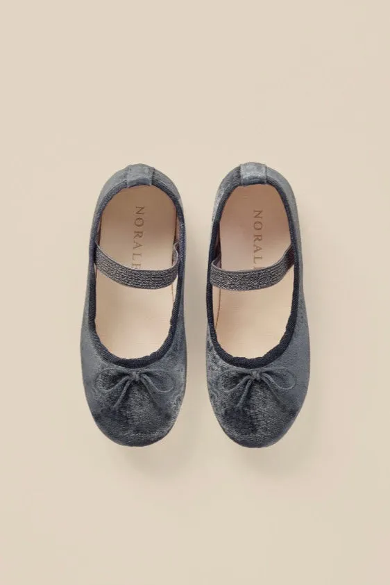 Ballet Flats in Midnight by Noralee