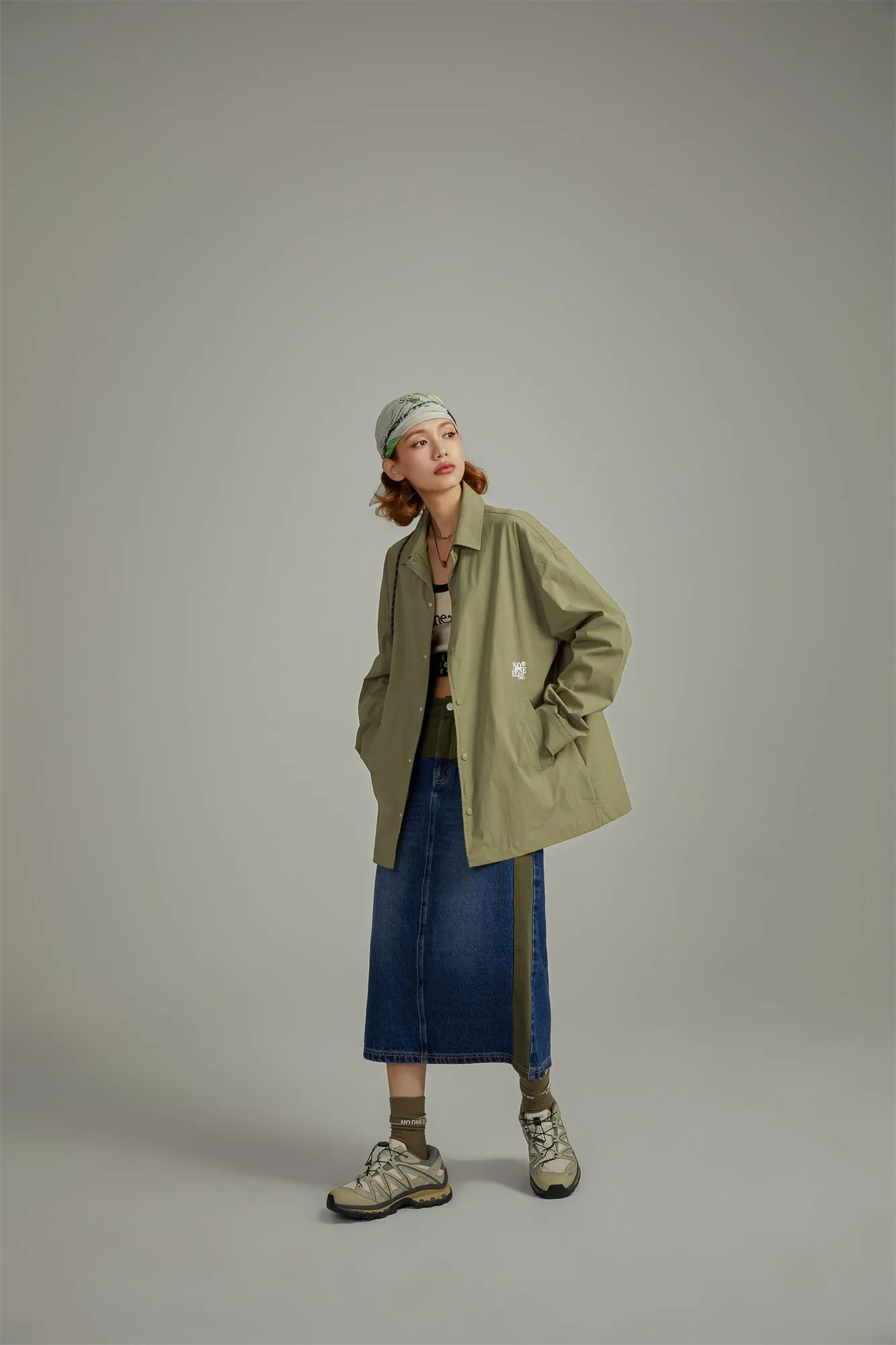 Basic Solid Overfit Shirt