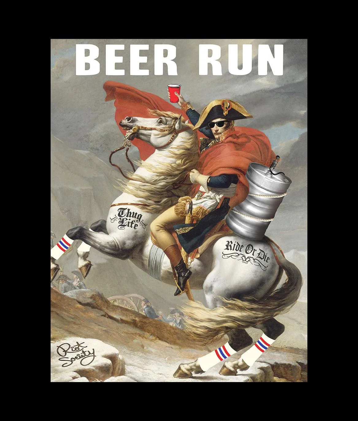 Beer Run Womens Tee