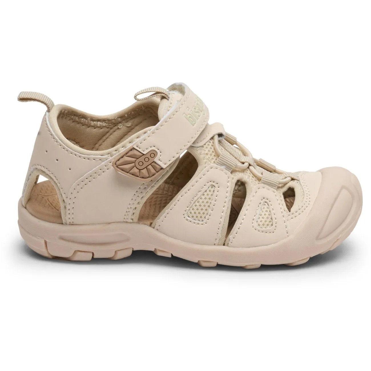 Bisgaard Parker Velcro Shoes Off White