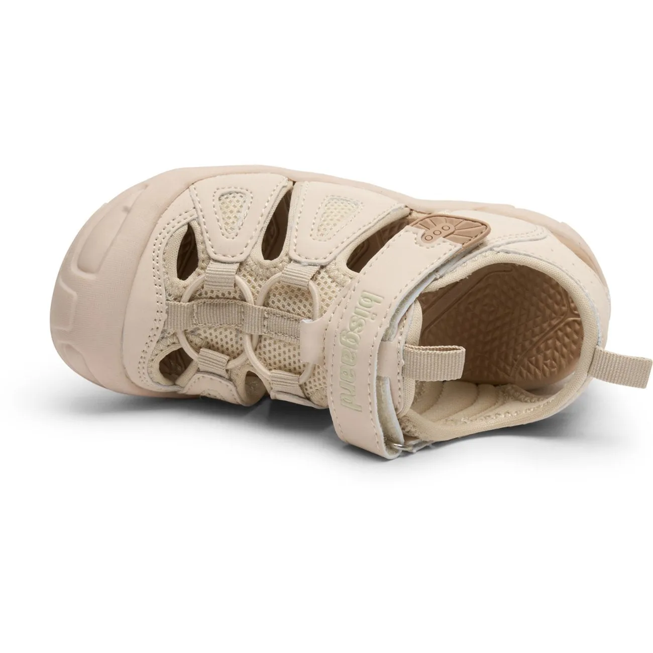 Bisgaard Parker Velcro Shoes Off White