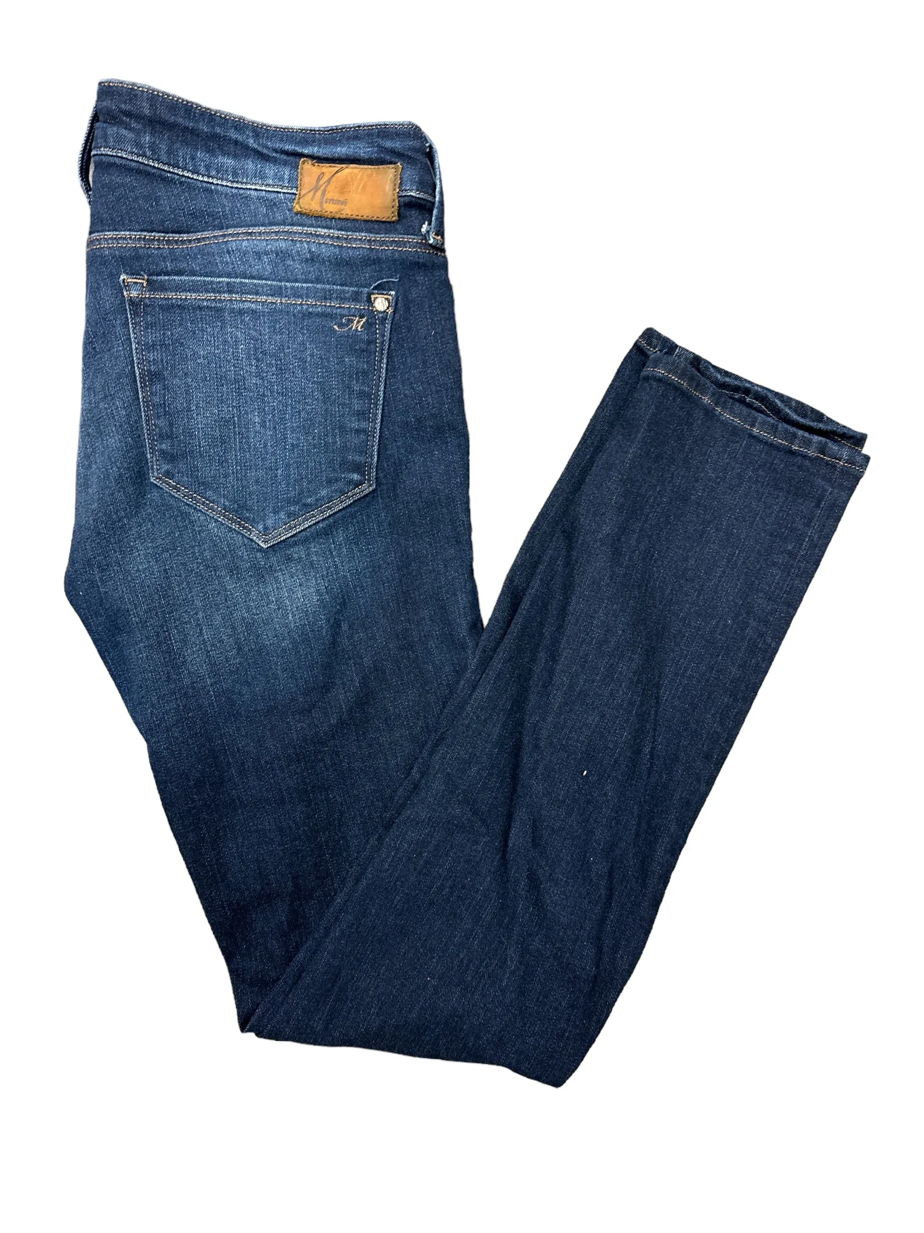 Blue Denim Jeans Skinny Mavi, Size 4