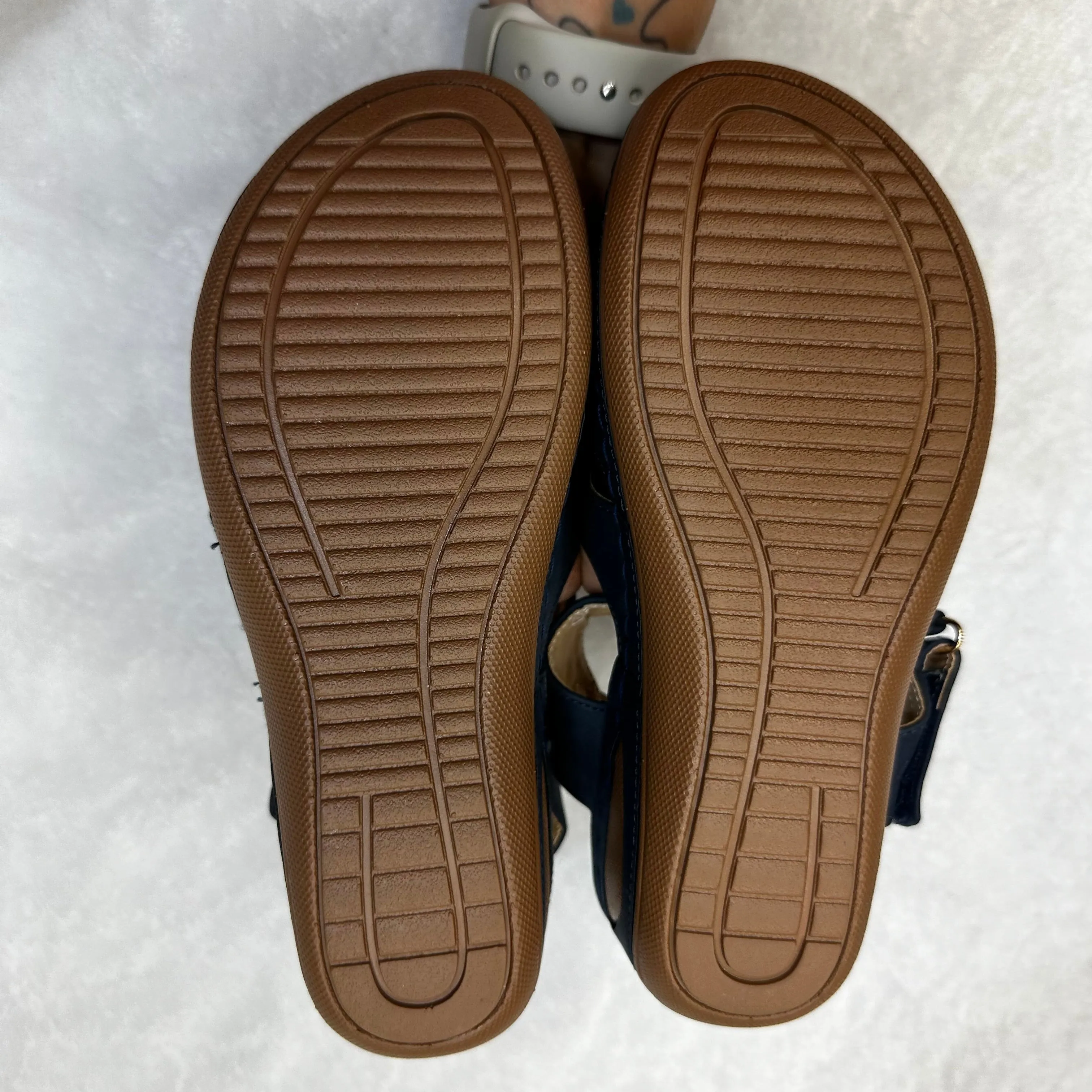 Blue Sandals Flats Clothes Mentor, Size 6
