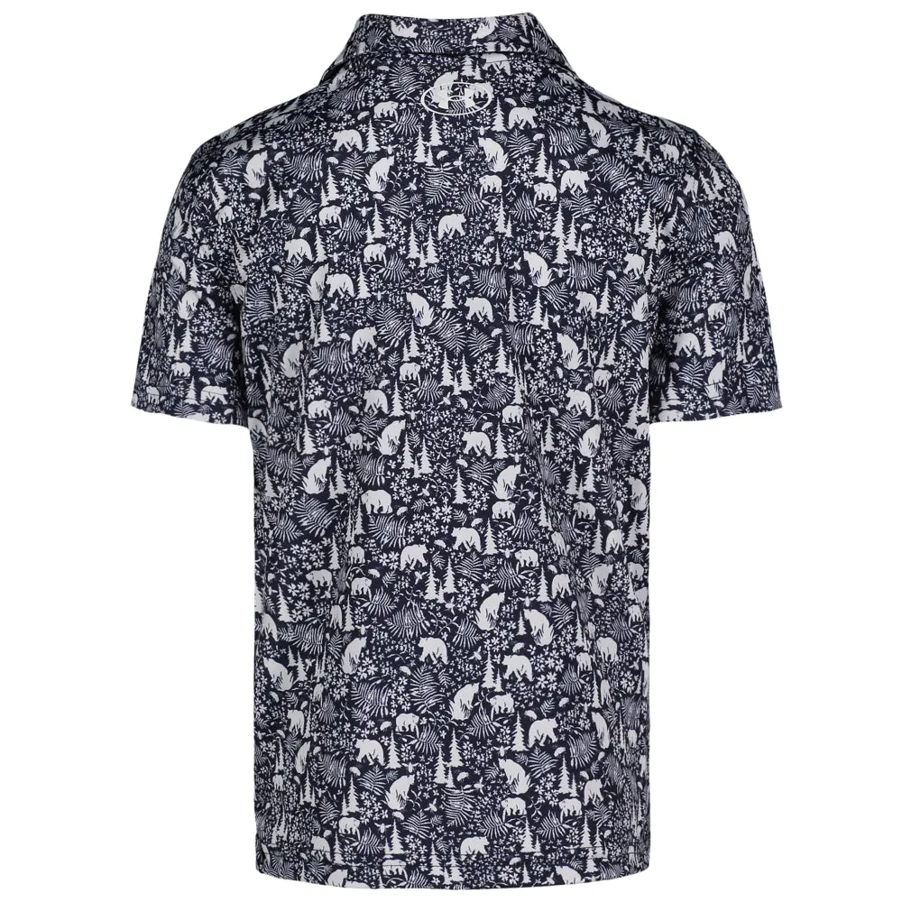 Boys' Under Armour Toddler Playoff 3.0 Forest Polo