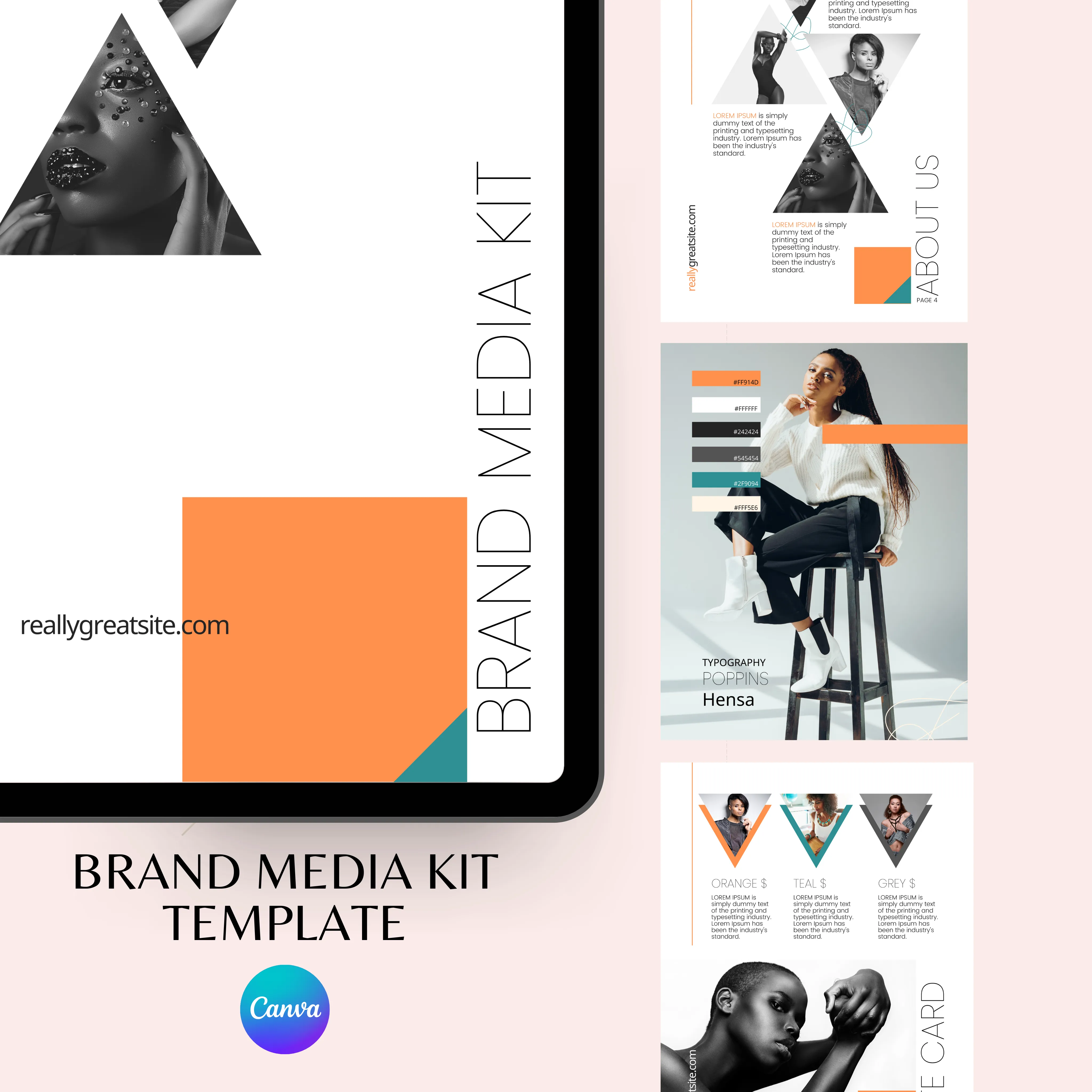 Brand Media Kit Template