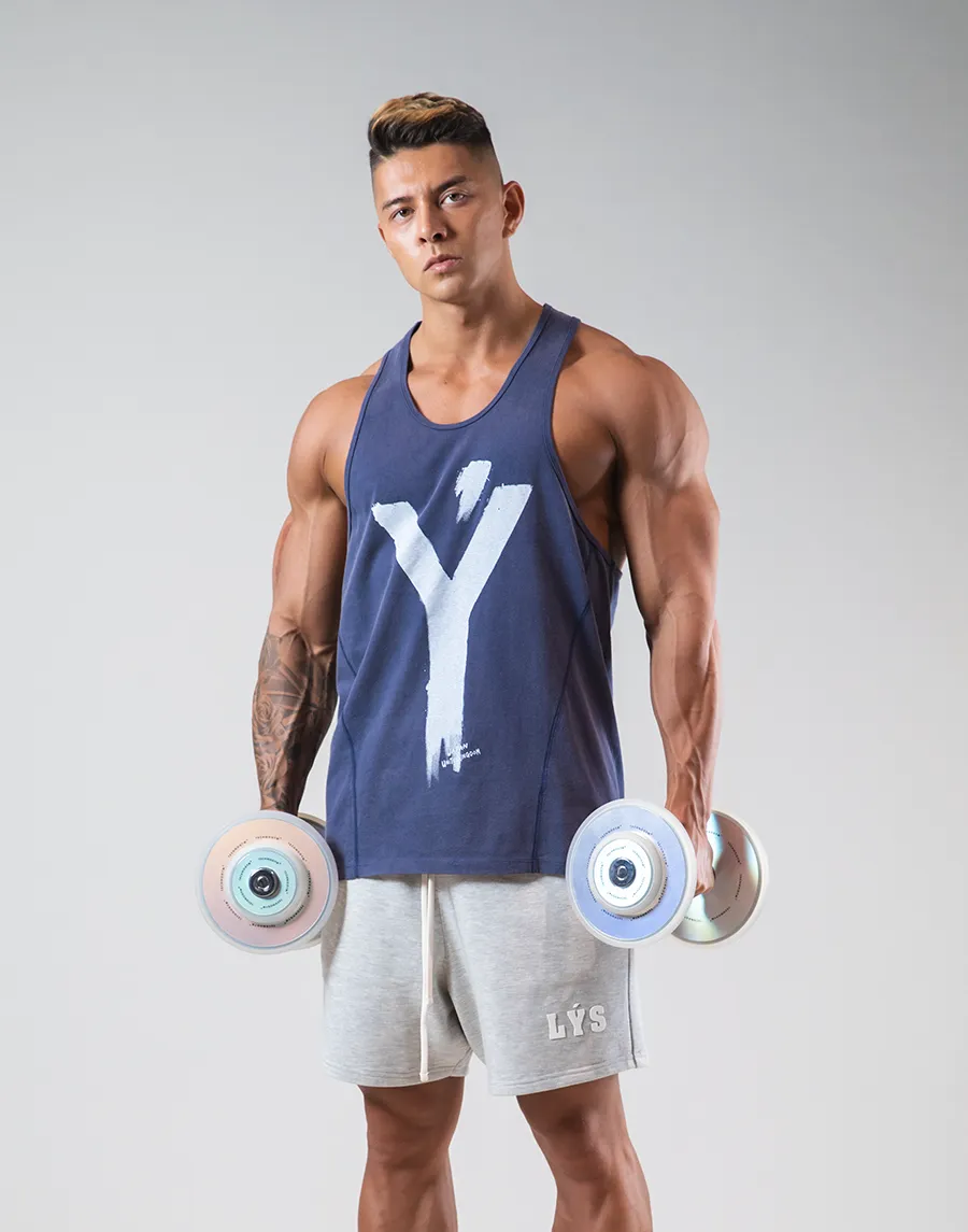 Brush Ý Vintage Training Tanktop - Navy