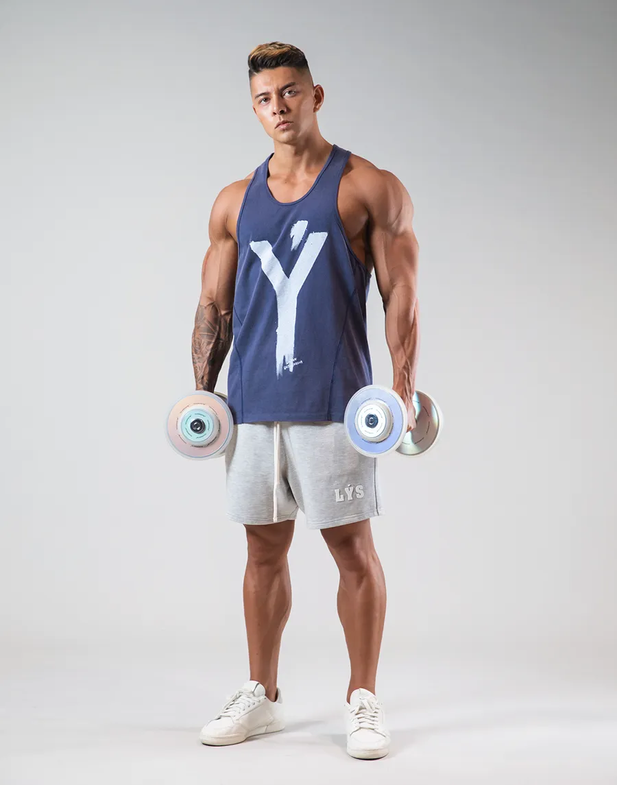 Brush Ý Vintage Training Tanktop - Navy