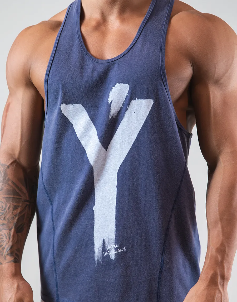 Brush Ý Vintage Training Tanktop - Navy