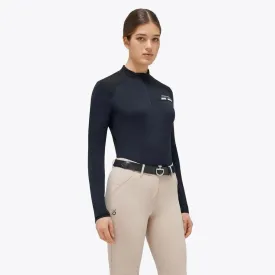 Cavalleria Toscana Piqué Half Zip Shirt