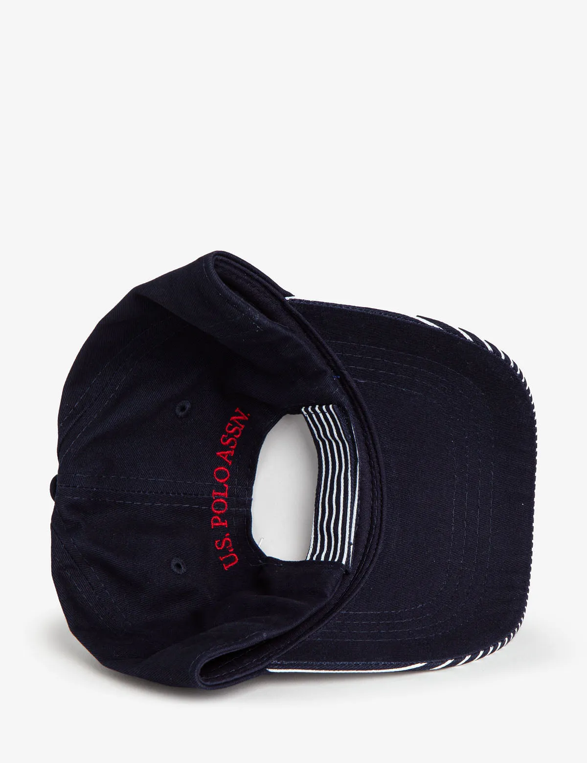 COTTON TWILL EMBROIDERED LOGO BASEBALL CAP