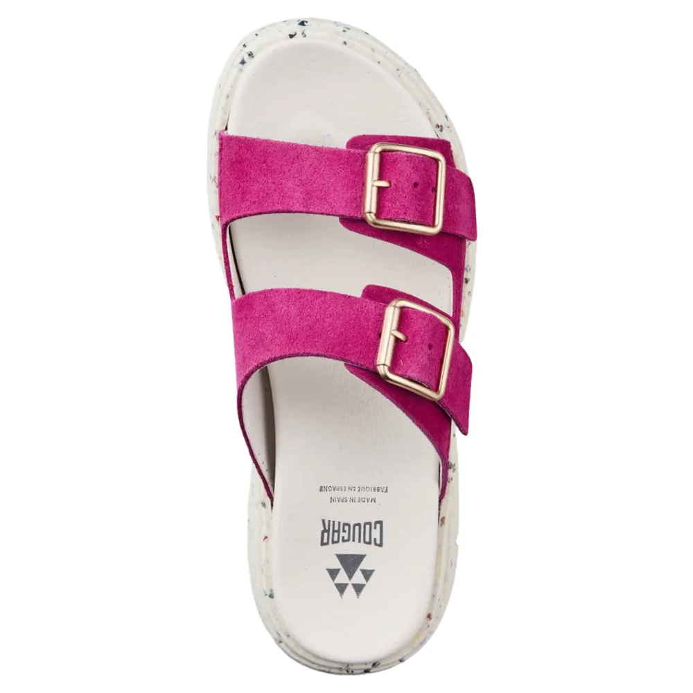 Cougar Piera Suede Fuchsia Sandal (Women's)