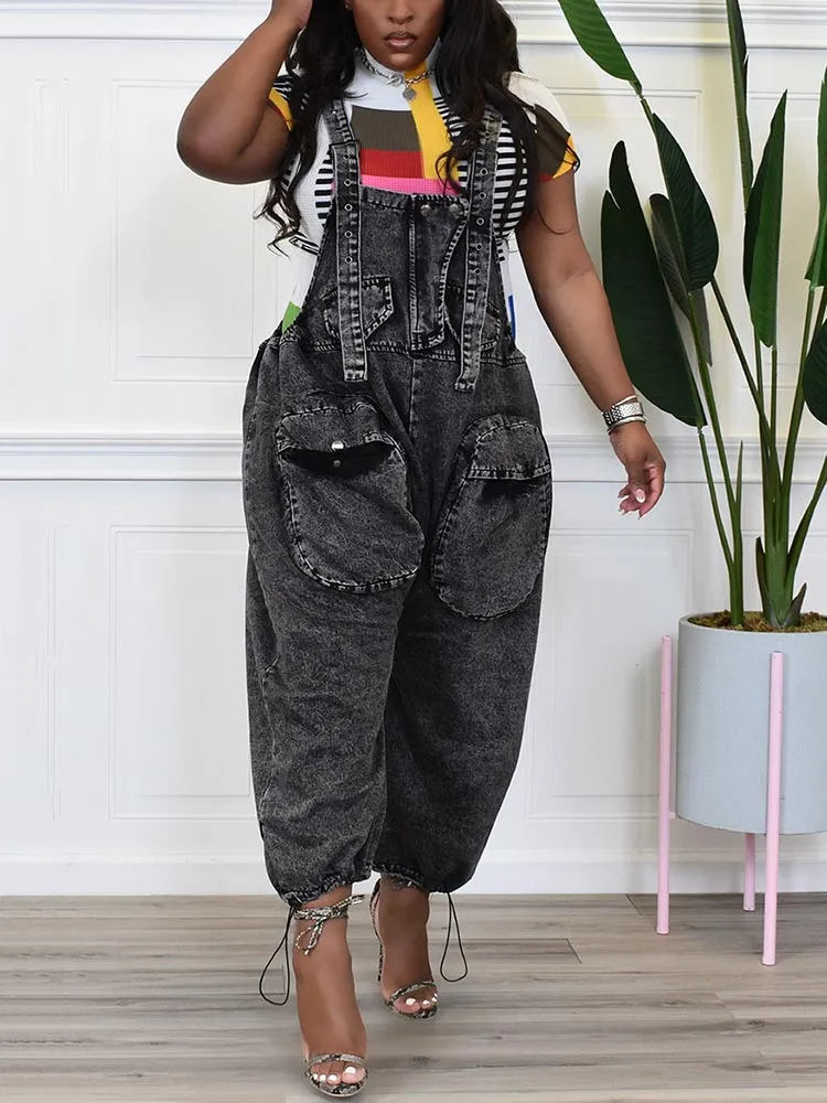 Denim Charming Jumpsuit