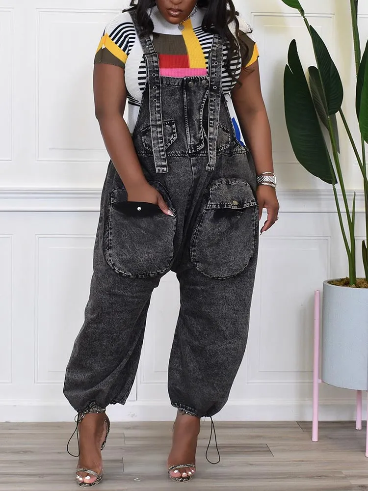 Denim Charming Jumpsuit