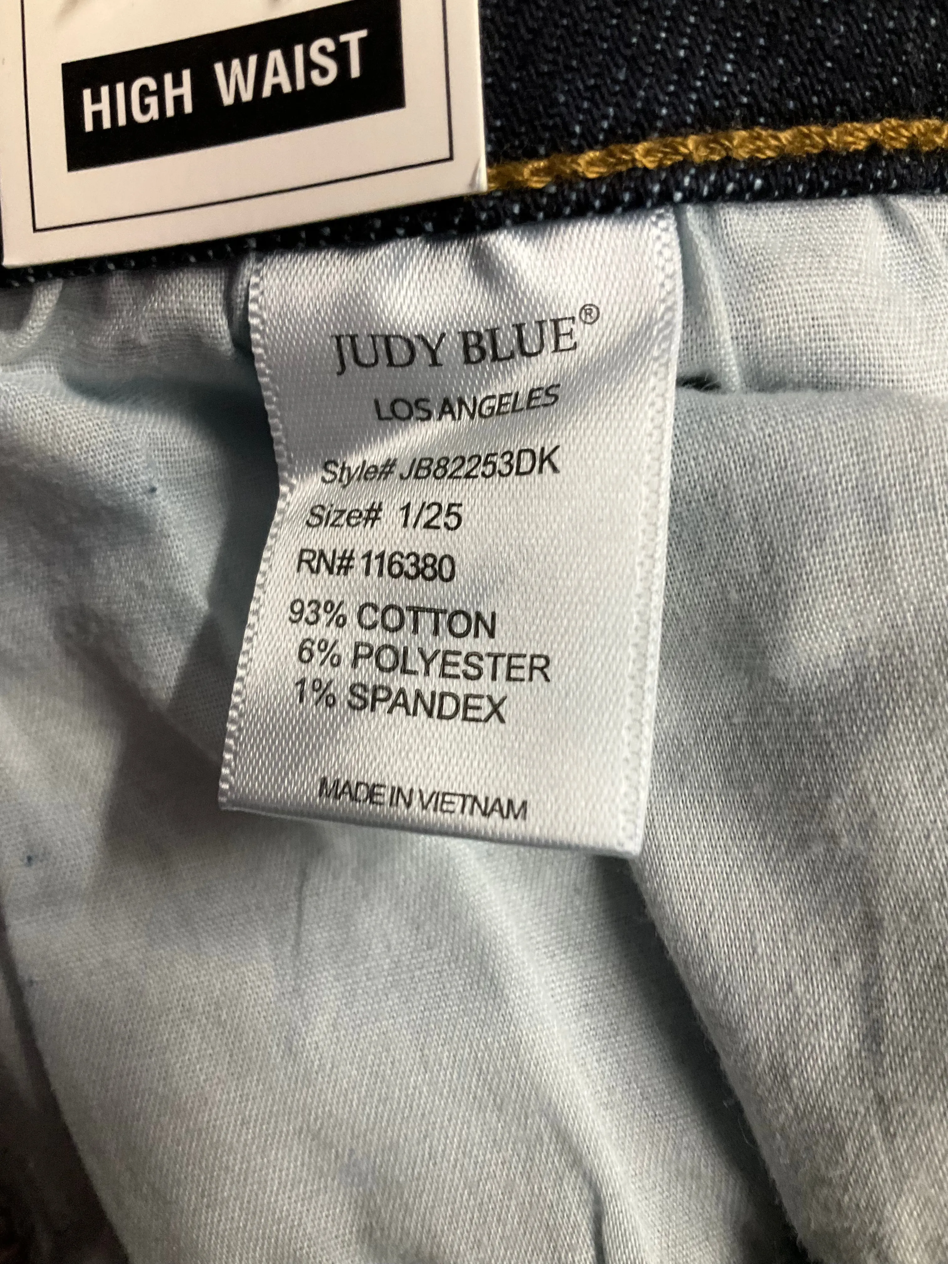 Denim Jeans Skinny Judy Blue, Size 0