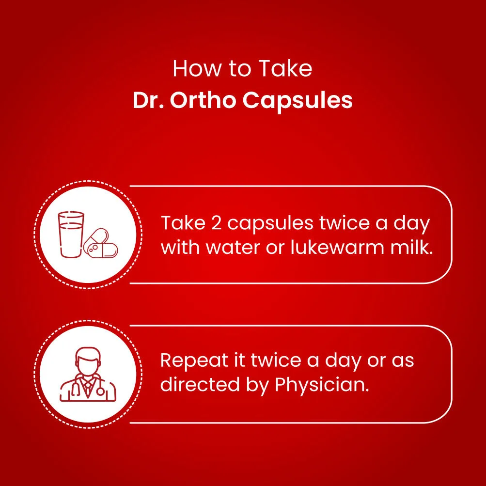 Dr. Ortho Ayurvedic Capsules - 30 Caps