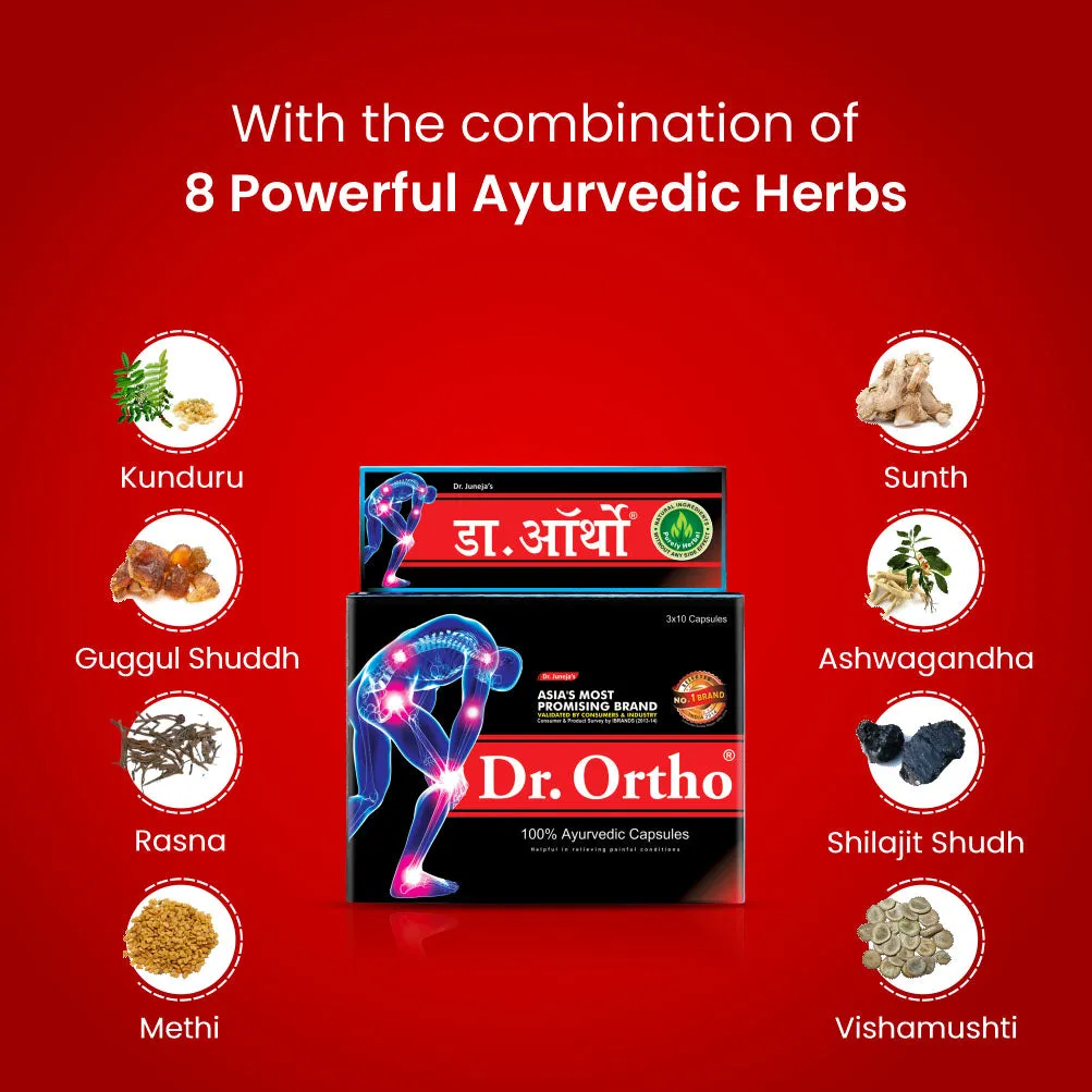 Dr. Ortho Ayurvedic Capsules - 30 Caps