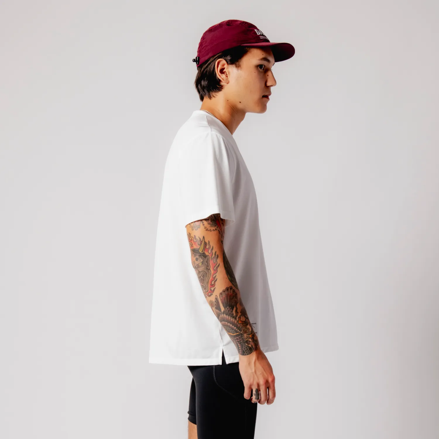 Drift™ High-Performance Athletic Training Tee in White