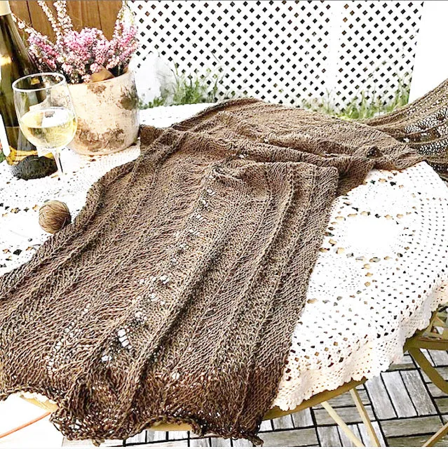 Edana shawl, kit