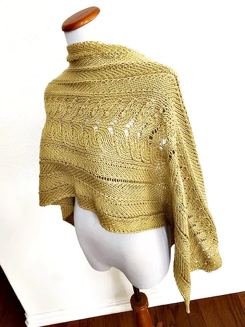 Edana shawl, kit