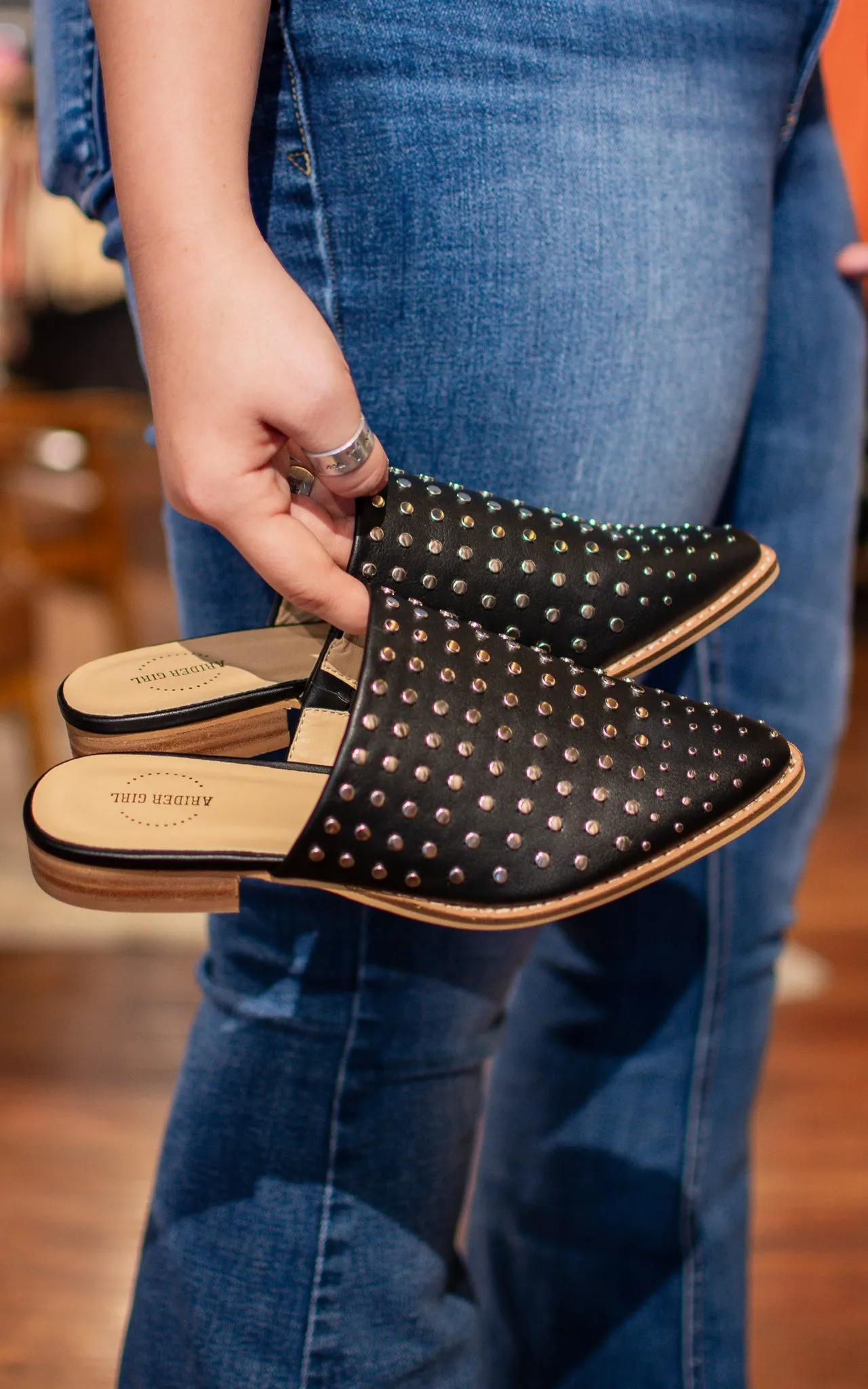 Etta Studded Mule