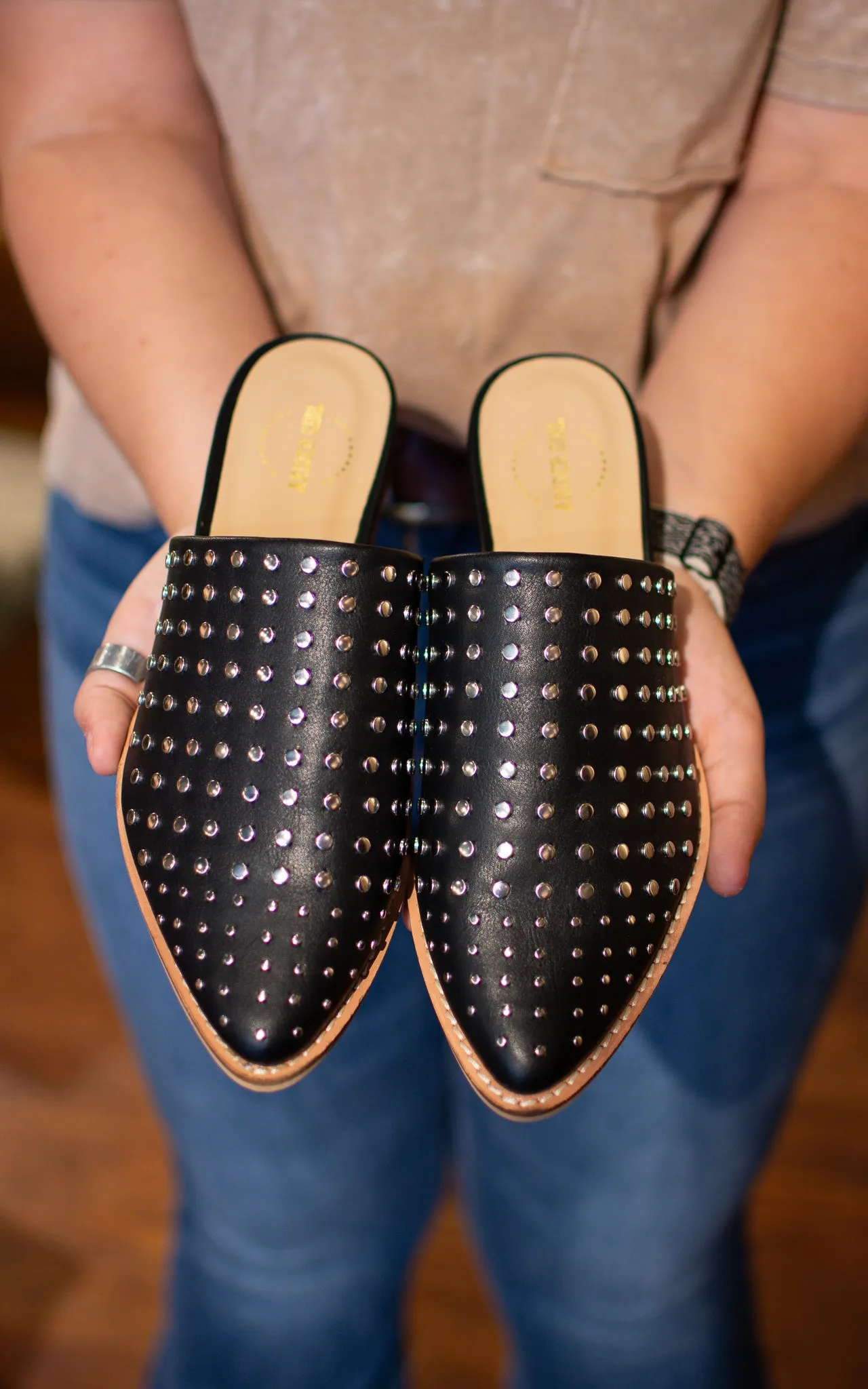 Etta Studded Mule