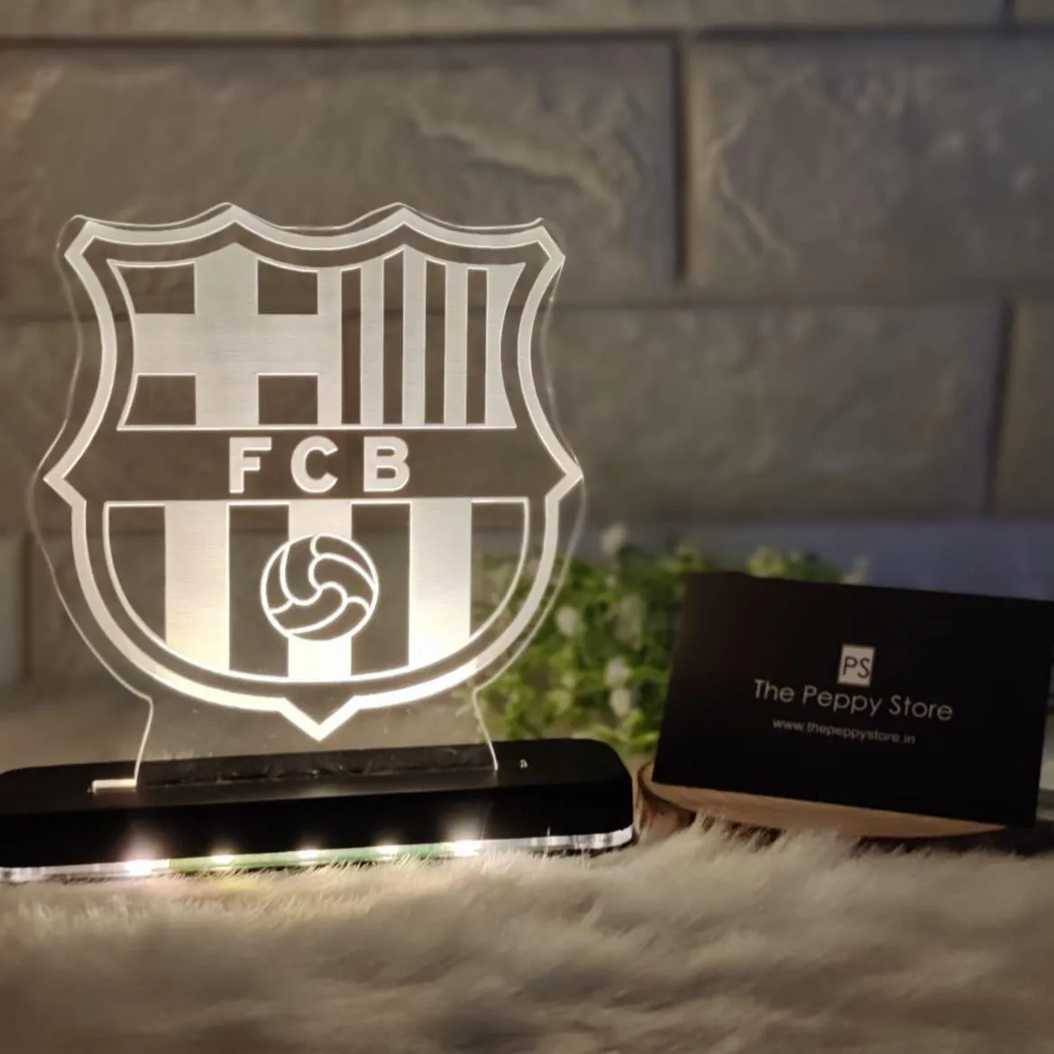 Fcb Led Plaque   Led Stand