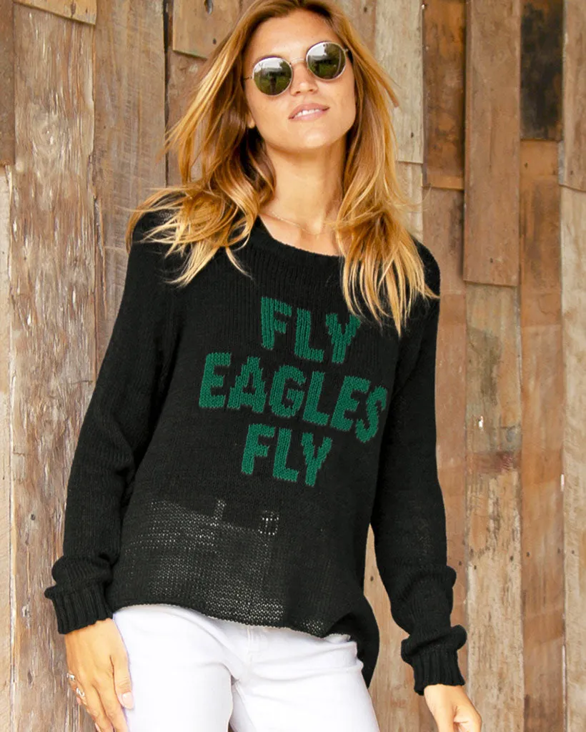 FLY EAGLES FLY CREW COTTON