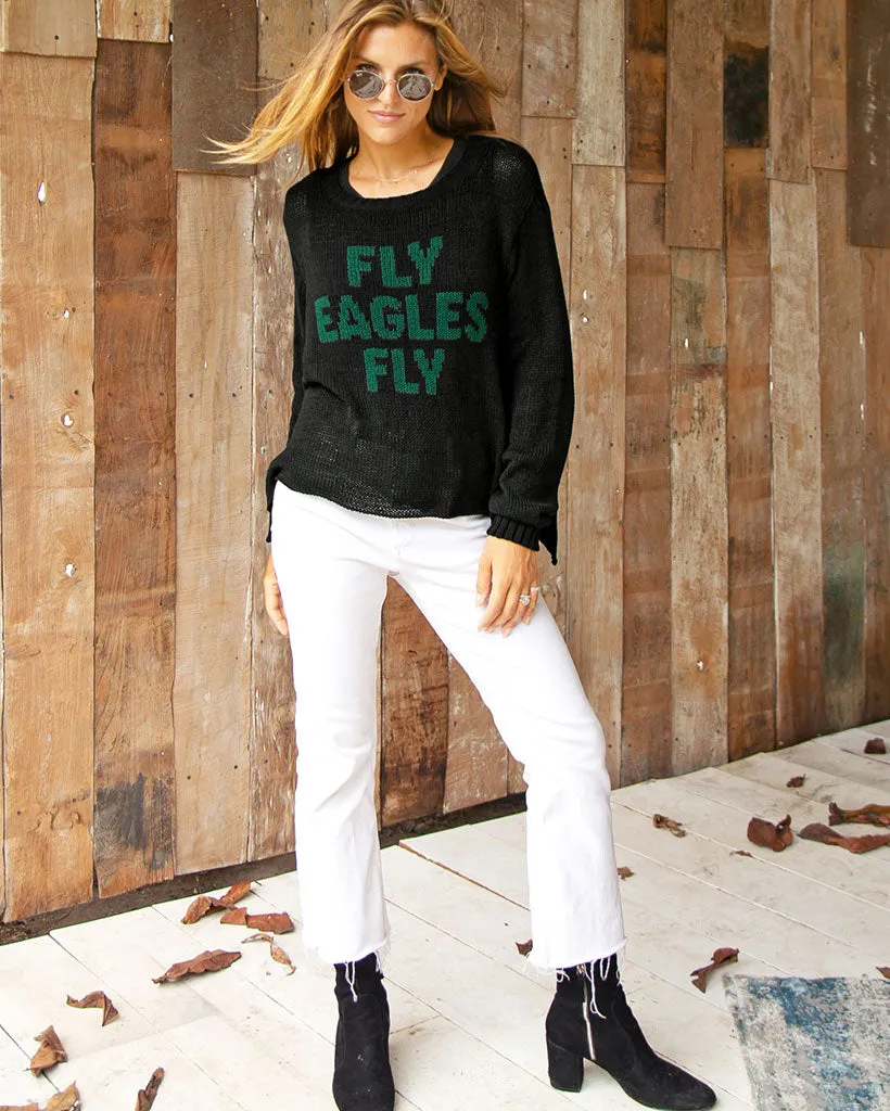 FLY EAGLES FLY CREW COTTON